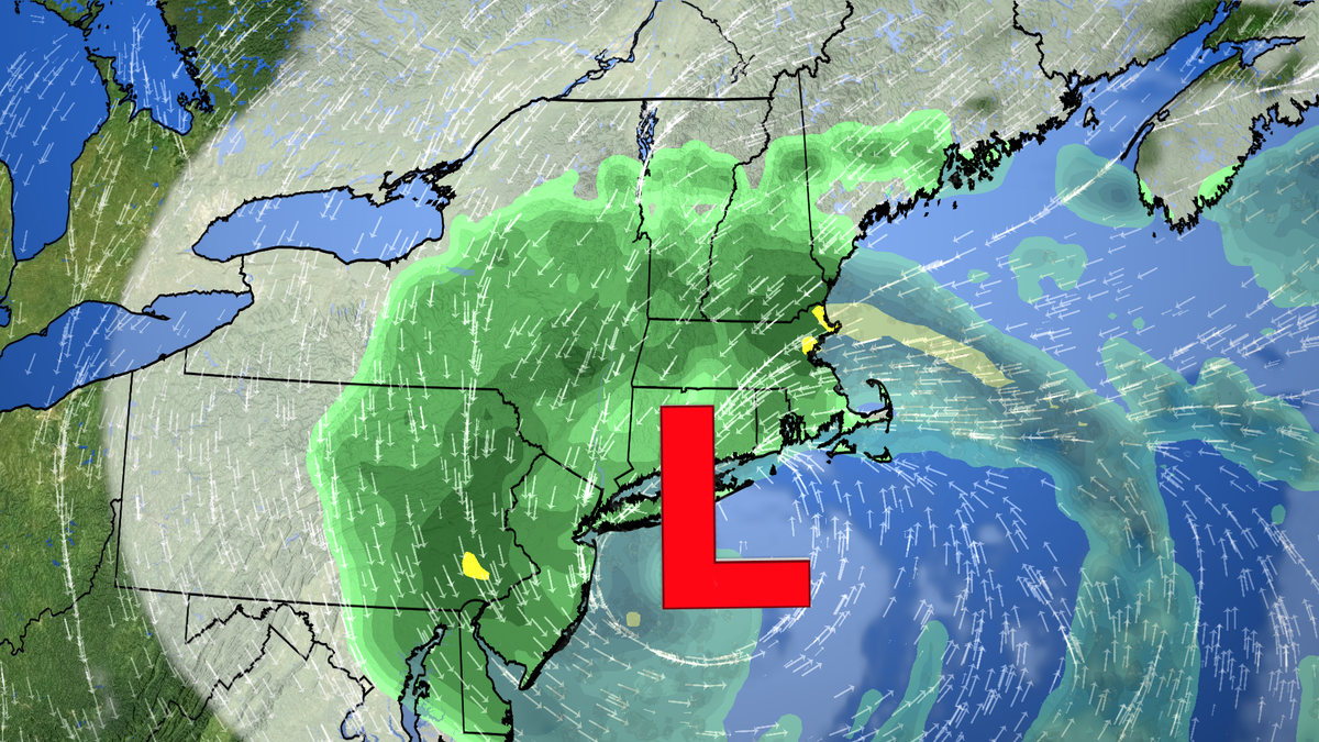 Nor'easter to bring rain, some wind to Vermont, New York this weekend