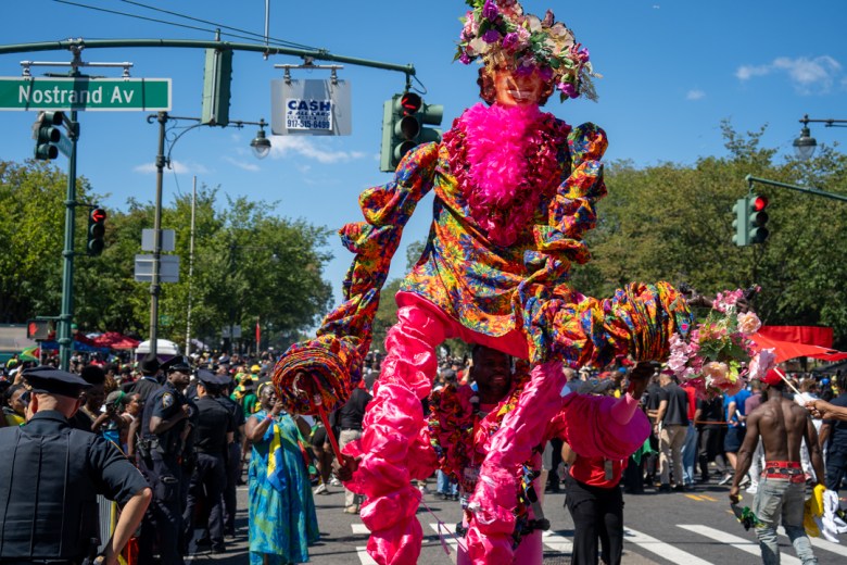 Attendees march during the West Indian Day Parade in Brooklyn, N.Y., Sept. 7, 2026. Photo by Fredner Cayemitte for The Haitian Times.
