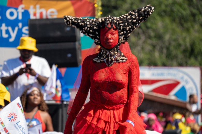 Attendees march during the West Indian Day Parade in Brooklyn, N.Y., Sept. 7, 2026. Photo by Fredner Cayemitte for The Haitian Times.

