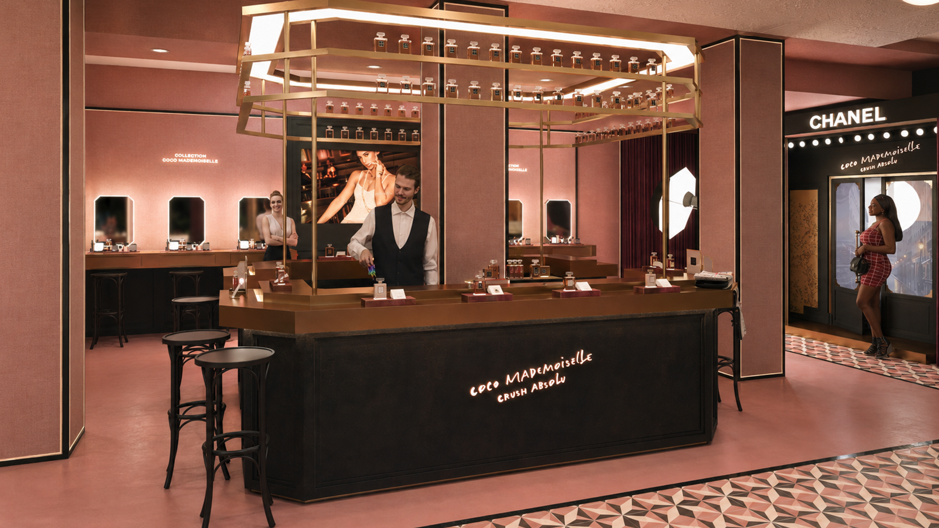 Chanel is celebrating the launch of Coco Mademoiselle Crush Absolu with a café-inspired pop-up in NYC in September, where fans can experience the new fragrance