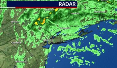 NY, NJ Weather: Coastal flood risks persist Monday before rain clears