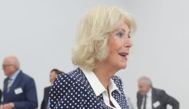 ‘Camilla copies Kate’: Queen borrows from Princess of Wales in polka dot midi – M&S’s double is £48