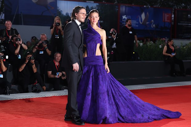 Brooklyn Beckham and Nicola Peltz attend the Kinéo Award Red Carpet during the 83rd Venice International Film Festival at Sala Grande on September 05, 2026 in Venice, Italy. (Photo by Aurore Marechal/Getty Images)