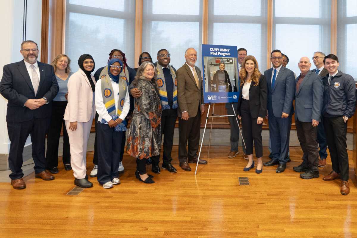 Hundreds of City University of New York (CUNY) students now have access to free unlimited OMNY cards under a new City Council pilot program launched Monday.