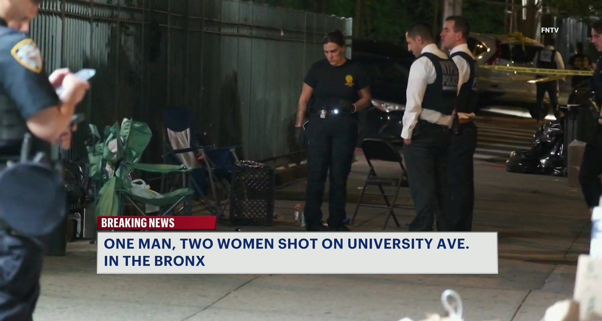 News 12 | Bronx | 3 People Injured After Late Night Shooting In The Bronx