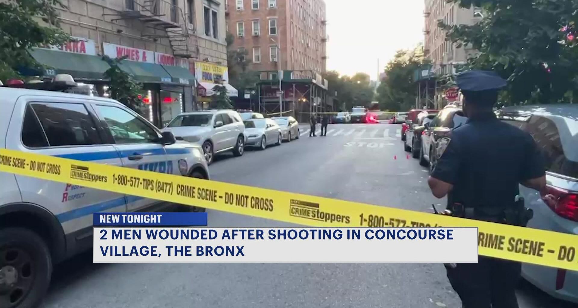 News 12 | Bronx | 2 Men 70 And 65 Years Old Wounded In Concourse Village Shooting