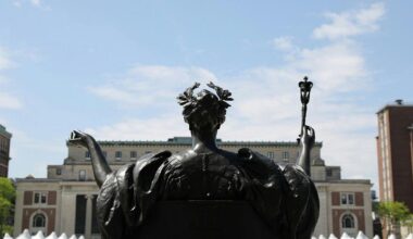 Columbia University sued over pro-Palestinian protests | New York