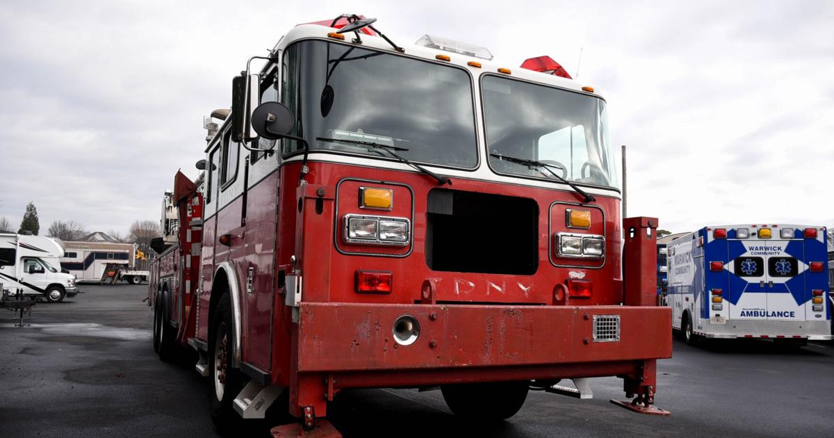 Work at New Holland company to restore fire truck damaged in New York on 9/11 stalls | Local News