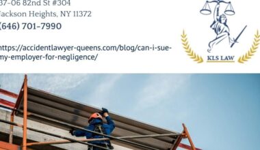 Queens Personal Injury Attorney Keetick L. Sanchez Explains When Injured Workers Can Sue an Employer for Negligence in New York | Press Releases