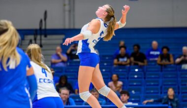 CCSU volleyball drops 5-set thriller to Manhattan; men’s soccer falls | Sports