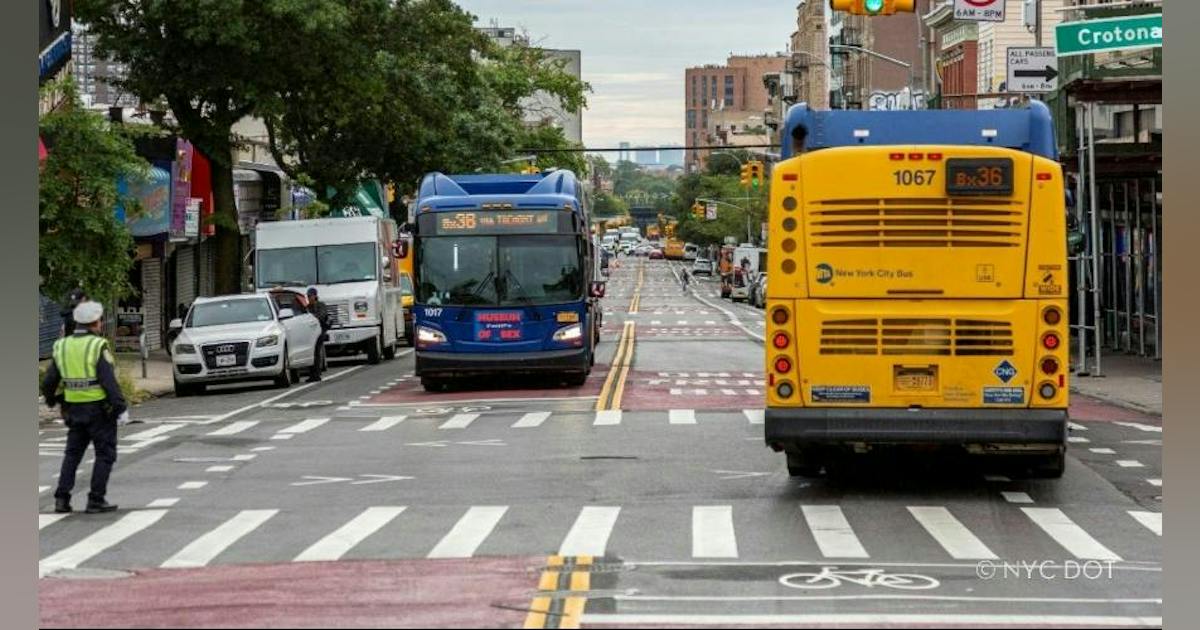 The Bronx receives first busway on Tremont Avenue