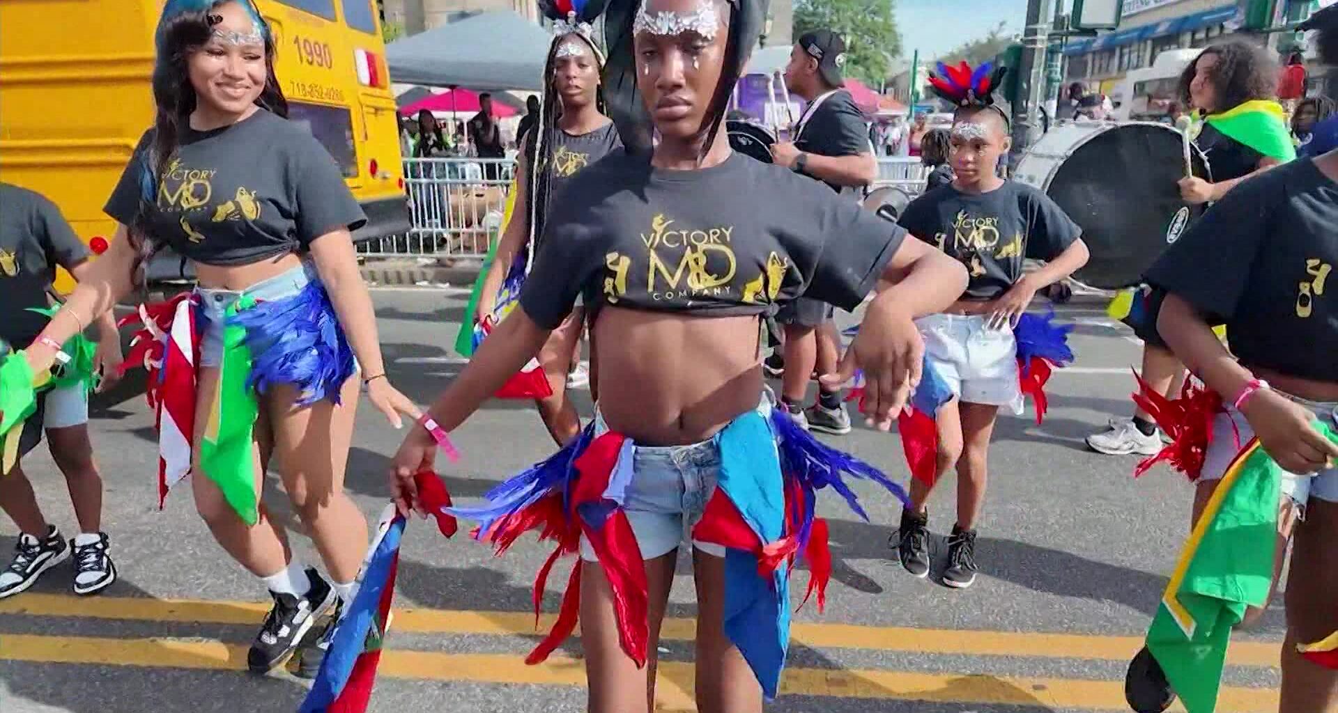 News 12 | Brooklyn | Suga Candy Mas Prepares To Dazzle Brooklyns West Indian Day Parade With Feathers Gems And Caribbean Pride