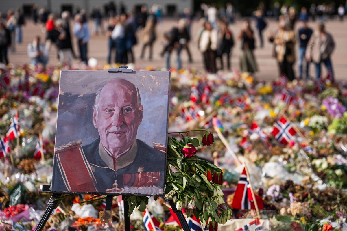 Tomorrow, the world will mourn as it bids a final farewell to King Harald V.
