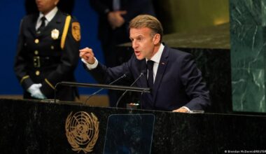 UN General Assembly opens with Marcon, Trump in NYC