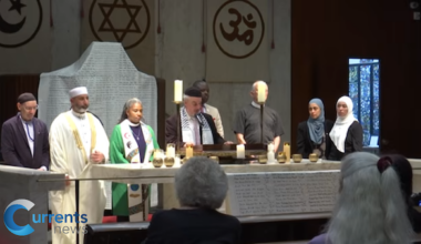 Gaza Children’s Shroud on Display in Manhattan