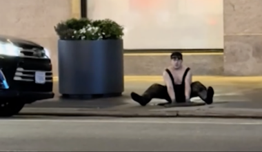 Video shows people climbing out of manhole in Manhattan