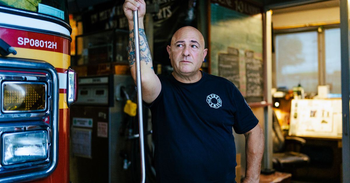 A NYC firehouse was 1st to respond on 9/11. 25 years on, Sal Argano is the last still on staff :: WRAL.com