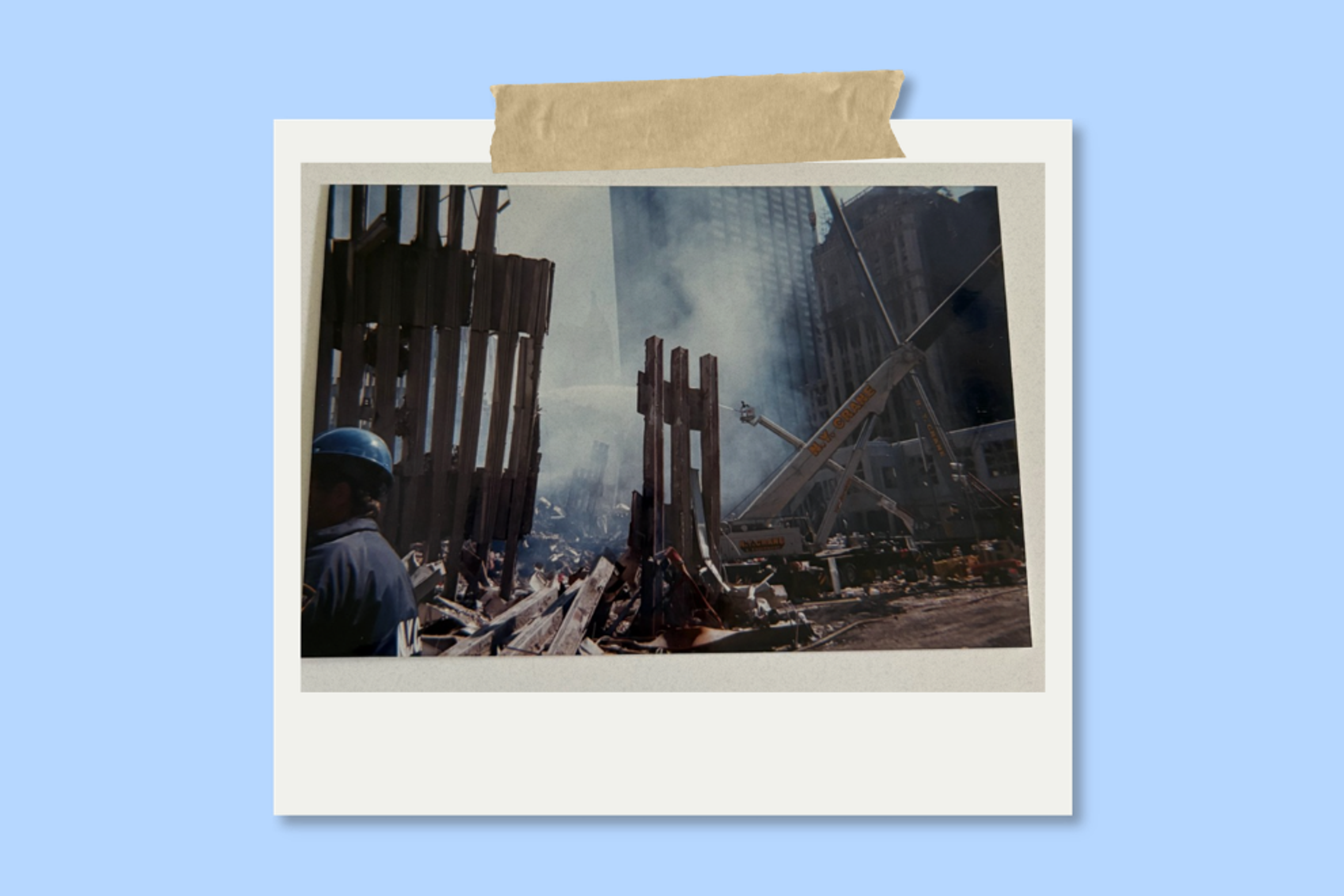 First responders spent weeks looking for victims from 9/11