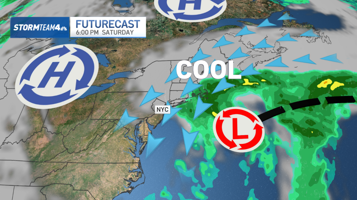 Nor’easter threatens to bring strong winds and coastal flooding – NBC New York