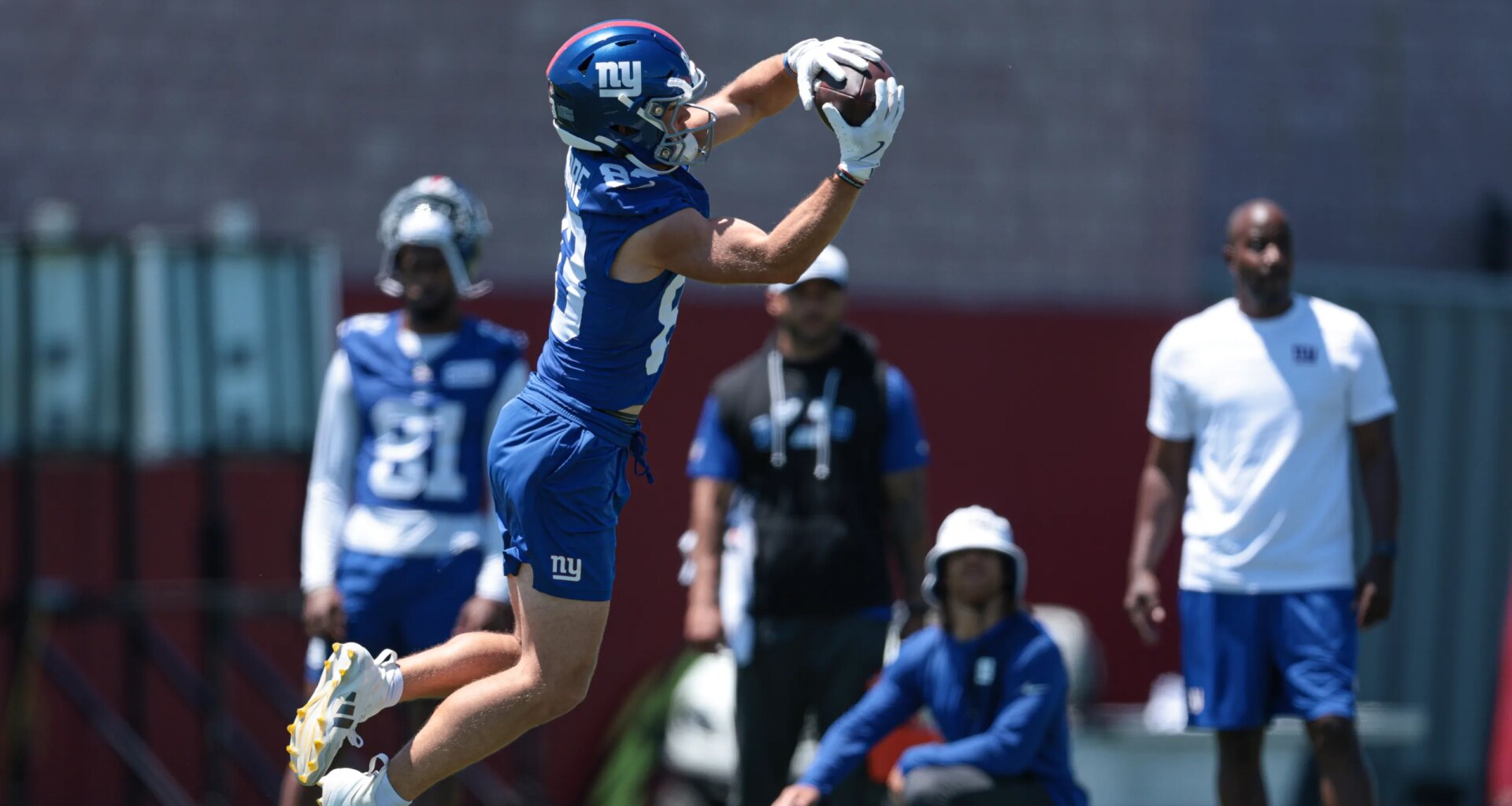 New York Giants signing WR Dalen Cambre to 53-man roster