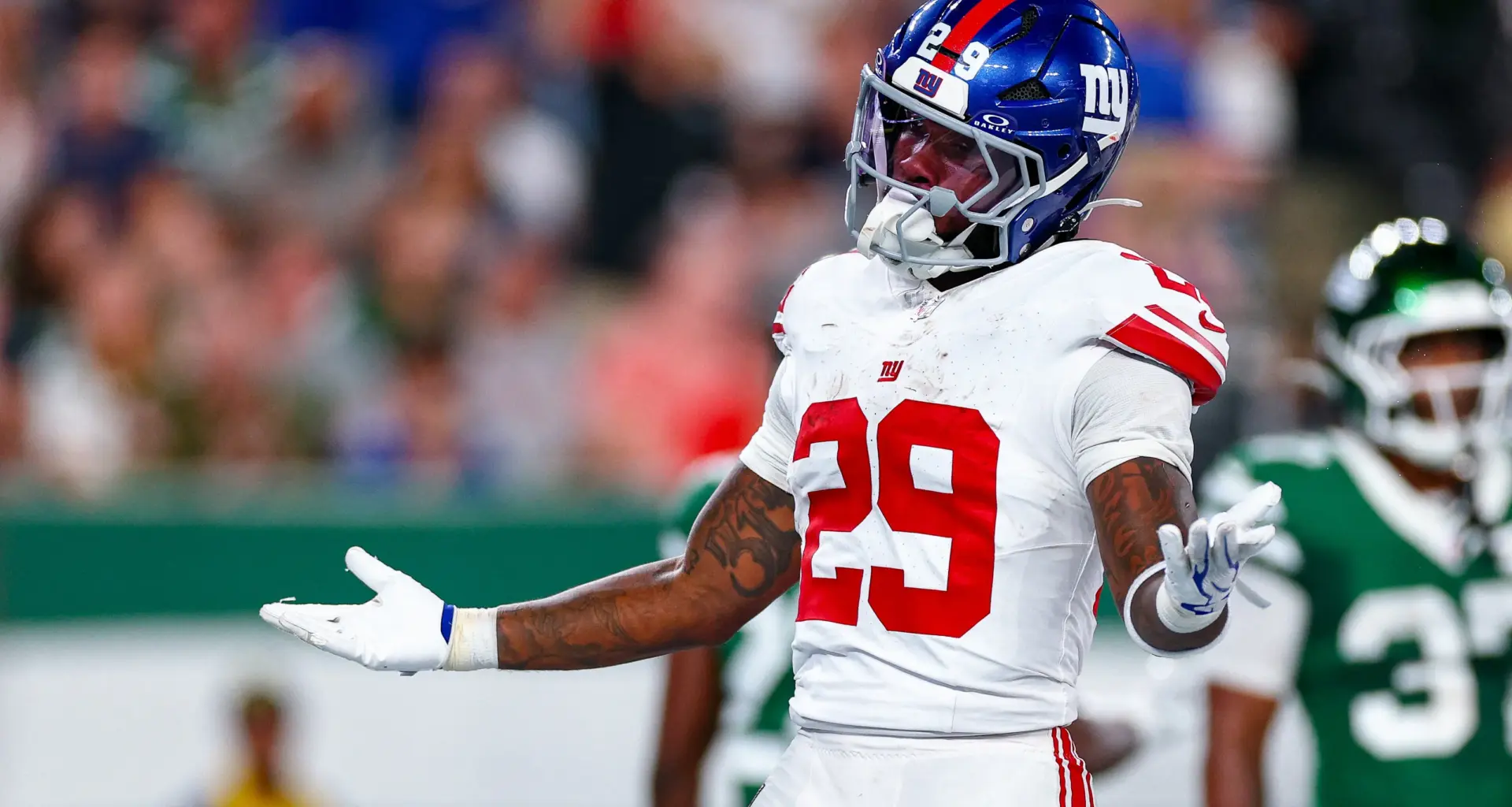 Tiki Barber has sage advice for New York Giants' Tyrone Tracy Jr.