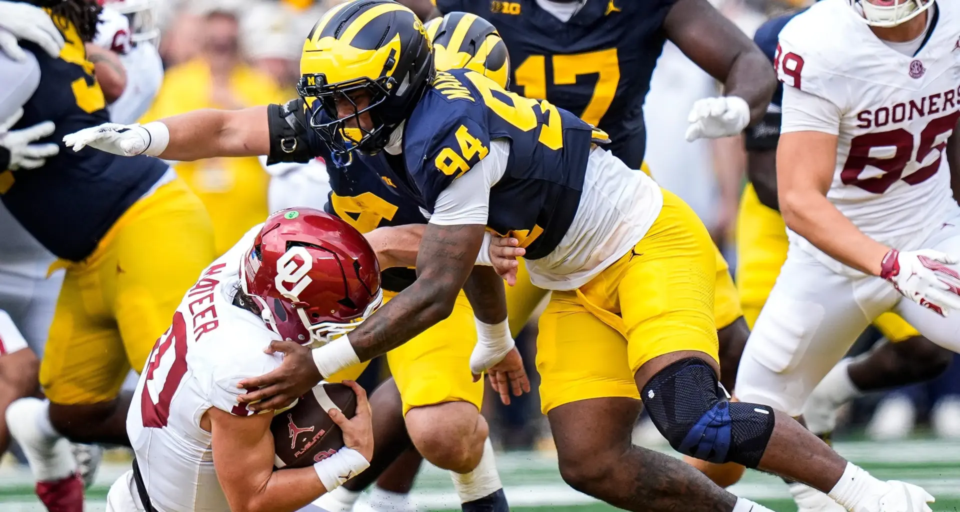 New York Giants scouted Oklahoma-Michigan, Oregon-Oklahoma State