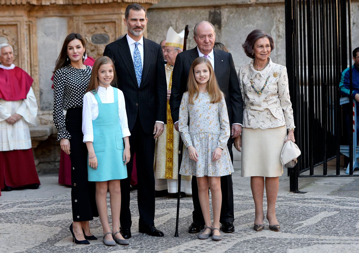Infanta Elena and Infanta Cristina reportedly joined Queen Sofía and King Juan Carlos I for the private family dinner at Marivent Palace.