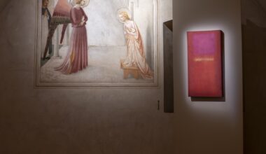 Installation view: Rothko in Florence, San Marco Museum Florence, 2026. Photo: Ela Bialkowska, OKNO Studio.