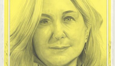 Portrait of Deborah Buck, pencil on paper by Phong H. Bui.