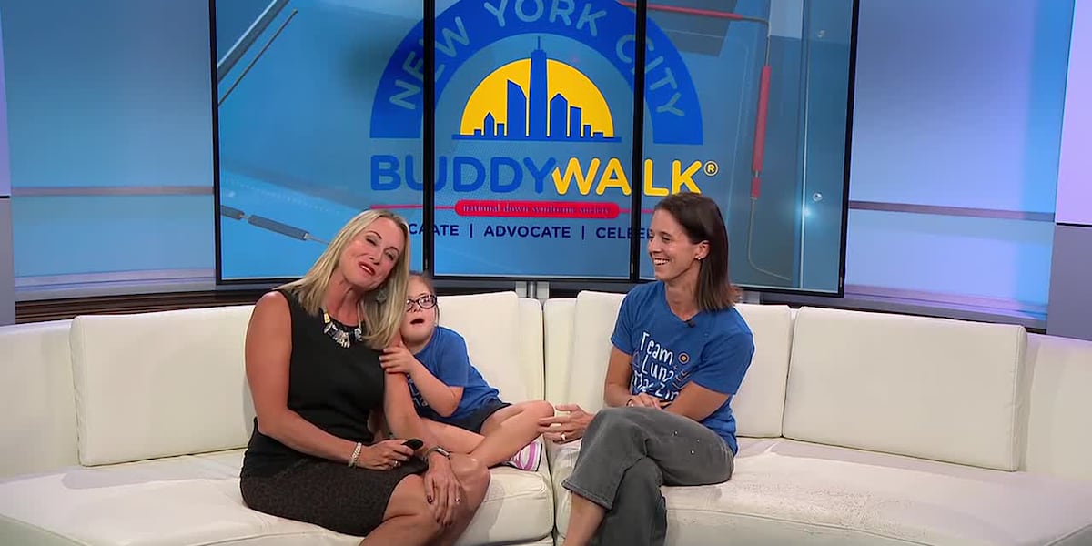 Luna, a 6-year-old from Sauk City, will participate in 2026 NYC Buddy Walk
