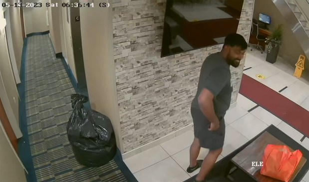 Abu Chowdhury seen on surveillance video, according to authorities. (U.S. Attorney's Office)