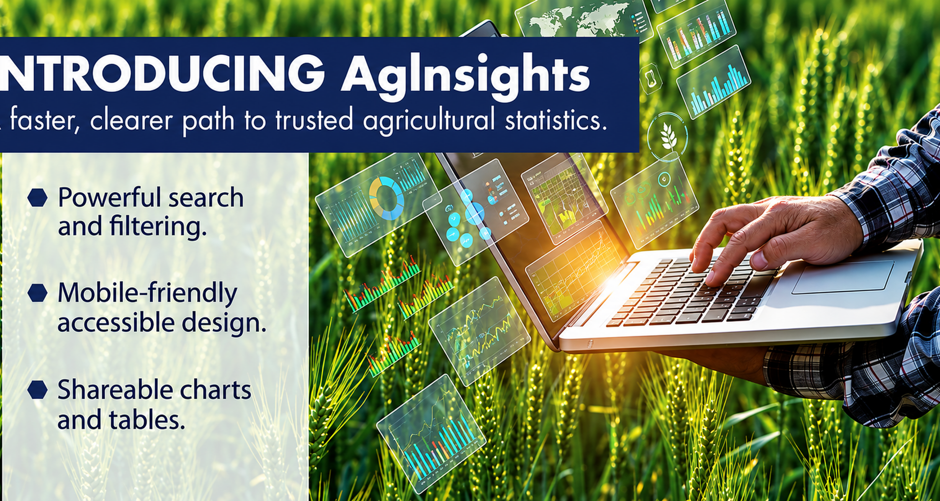 USDA NASS Modernizes Data Visualization With Launch Of AgInsights | The Bronx Daily