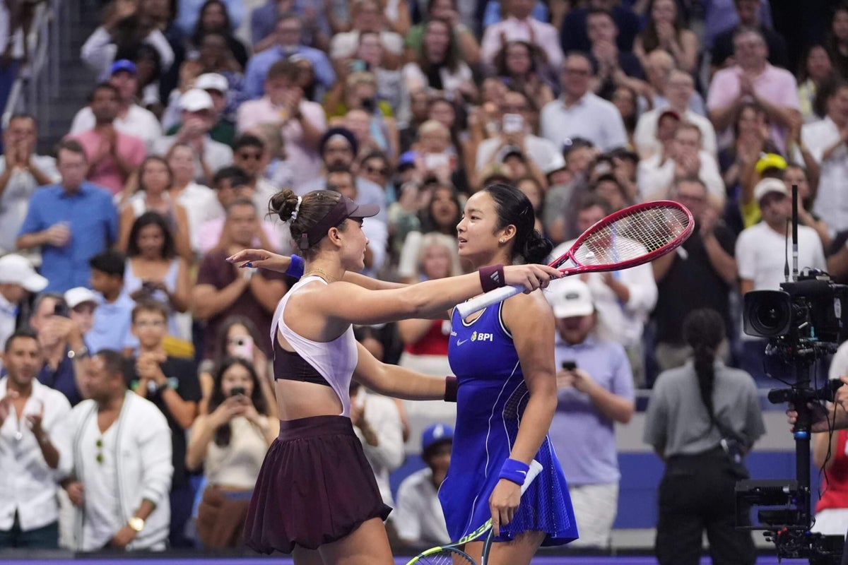 Iva Jović and Alex Eala, two rising stars of women’s tennis, light up U.S. Open primetime