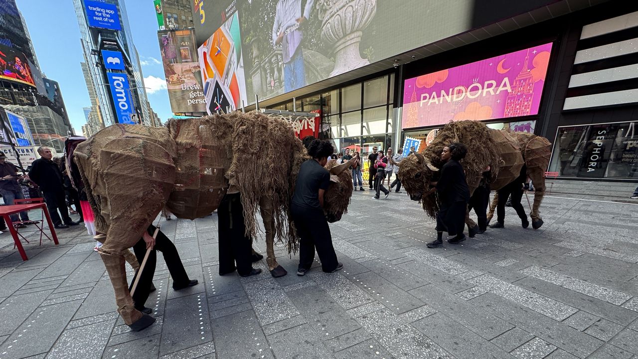 Where the buffalo roam: Art spectacle to march through city