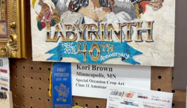Brooklyn Park Teacher Wins Blue Ribbon for State Fair Crop Art