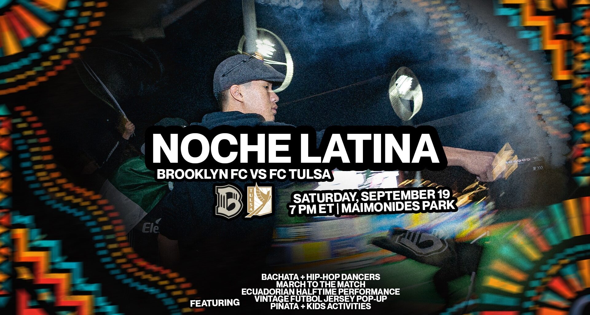 Celebrate Hispanic Heritage Month at Brooklyn FC's annual "Noche Latina" on September 19