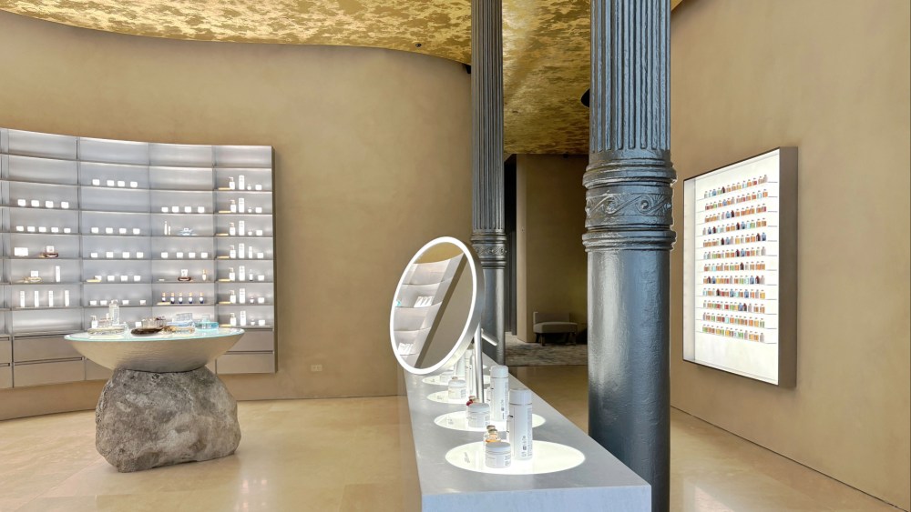 Inside the Biologique Recherche New York residence.