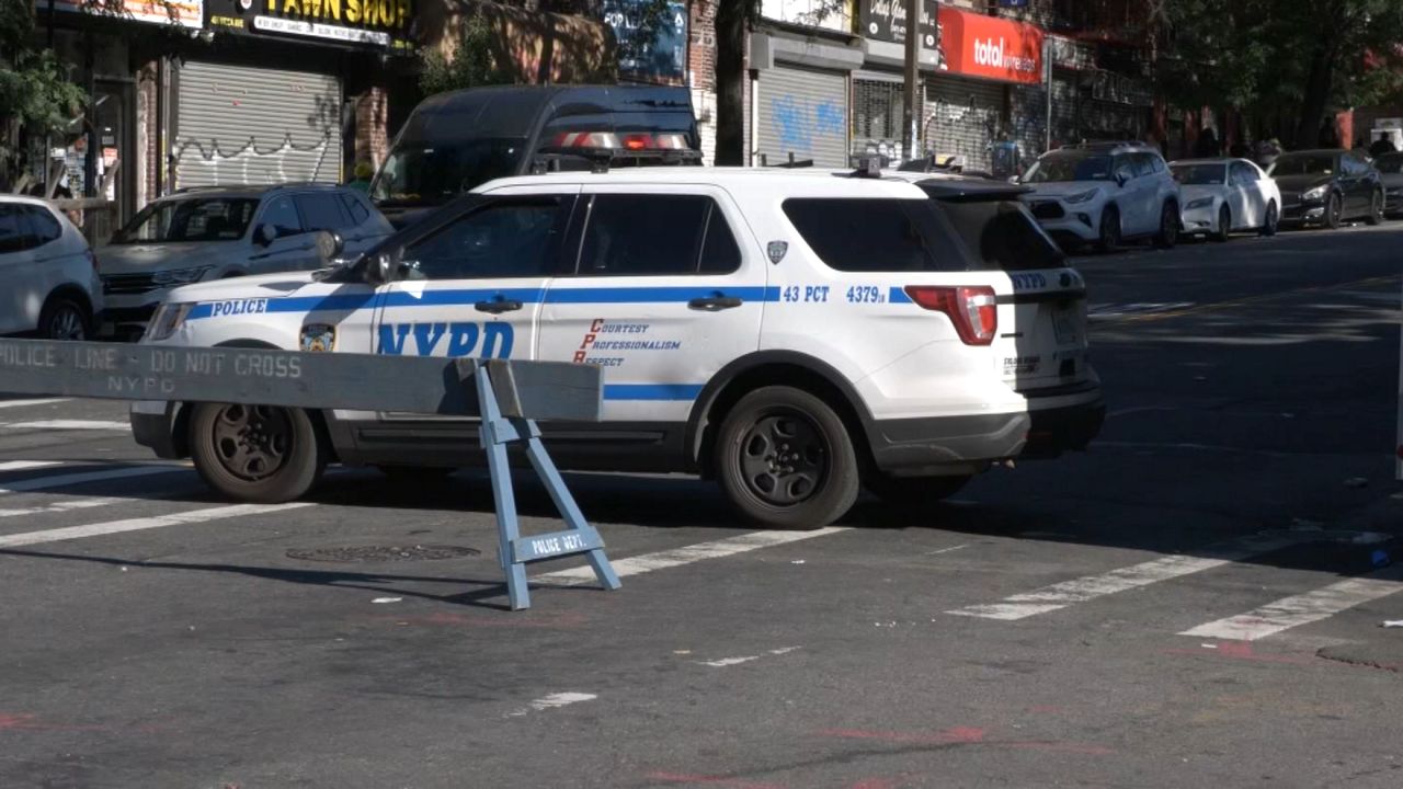 Four people were stabbed early Monday near the West Indian American Day parade in Brooklyn, according to police. (Spectrum News NY1)