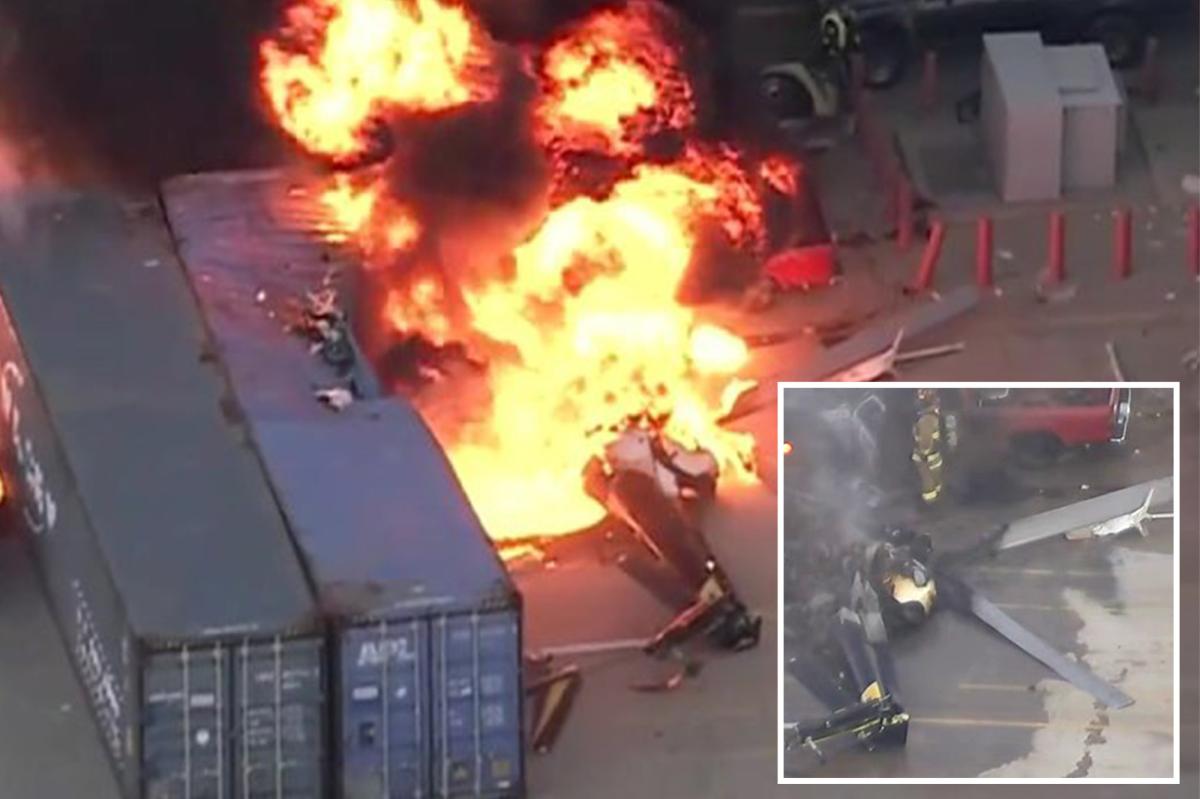 3 dead after KNBC news helicopter crashes in LA