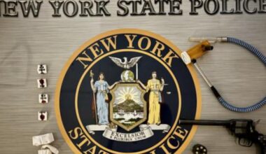 Loaded gun, drugs seized during Syracuse traffic stop; 3 Gouverneur men charged