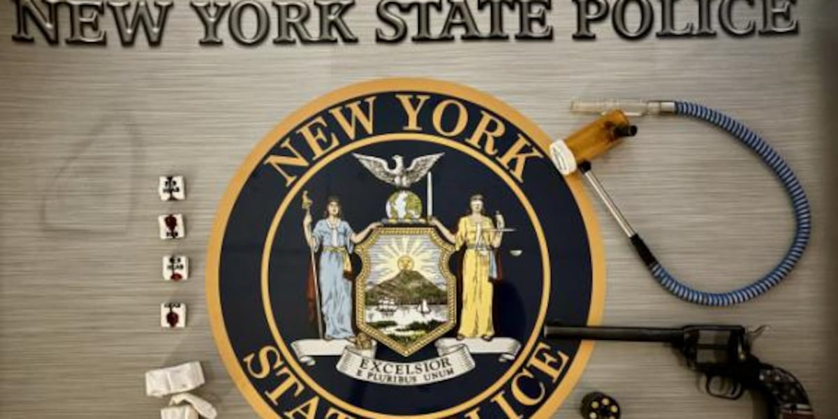 Loaded gun, drugs seized during Syracuse traffic stop; 3 Gouverneur men charged
