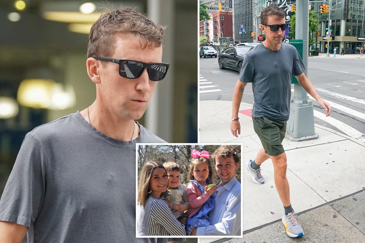 Patrick Clancy spotted for first time since ex-wife Lindsay's mistrial