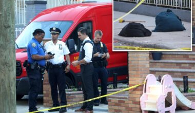 Man, 25, fatally stabbed in NYC — pair of suspects on the run