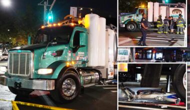NYC truck strikes two teens riding Citibike killing one on Manhattan LES