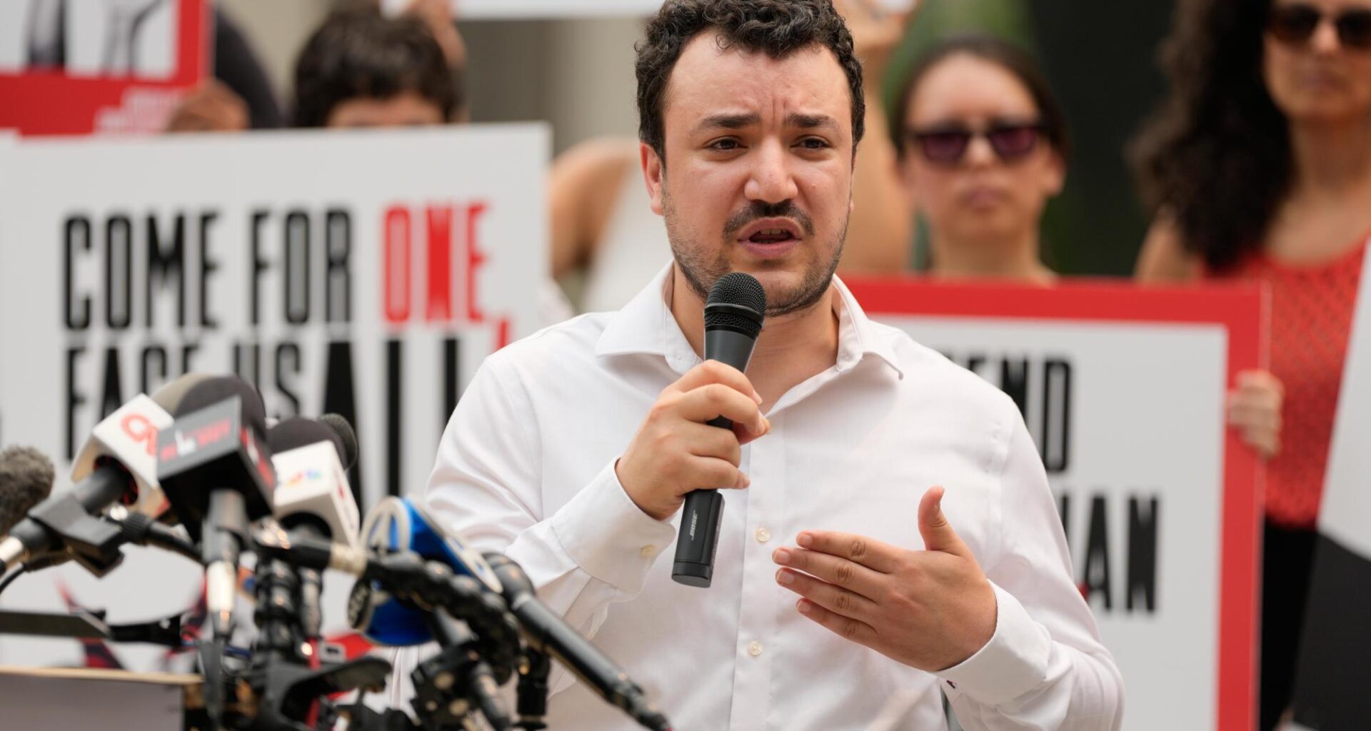 Mahmoud Khalil files lawsuit accusing Columbia of failing to protect pro-Palestinian activists