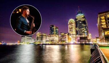 New York's 'Sixth Borough,' recently ranked one of America's happiest cities, is throwing a New Orleans jazz night with skyline views