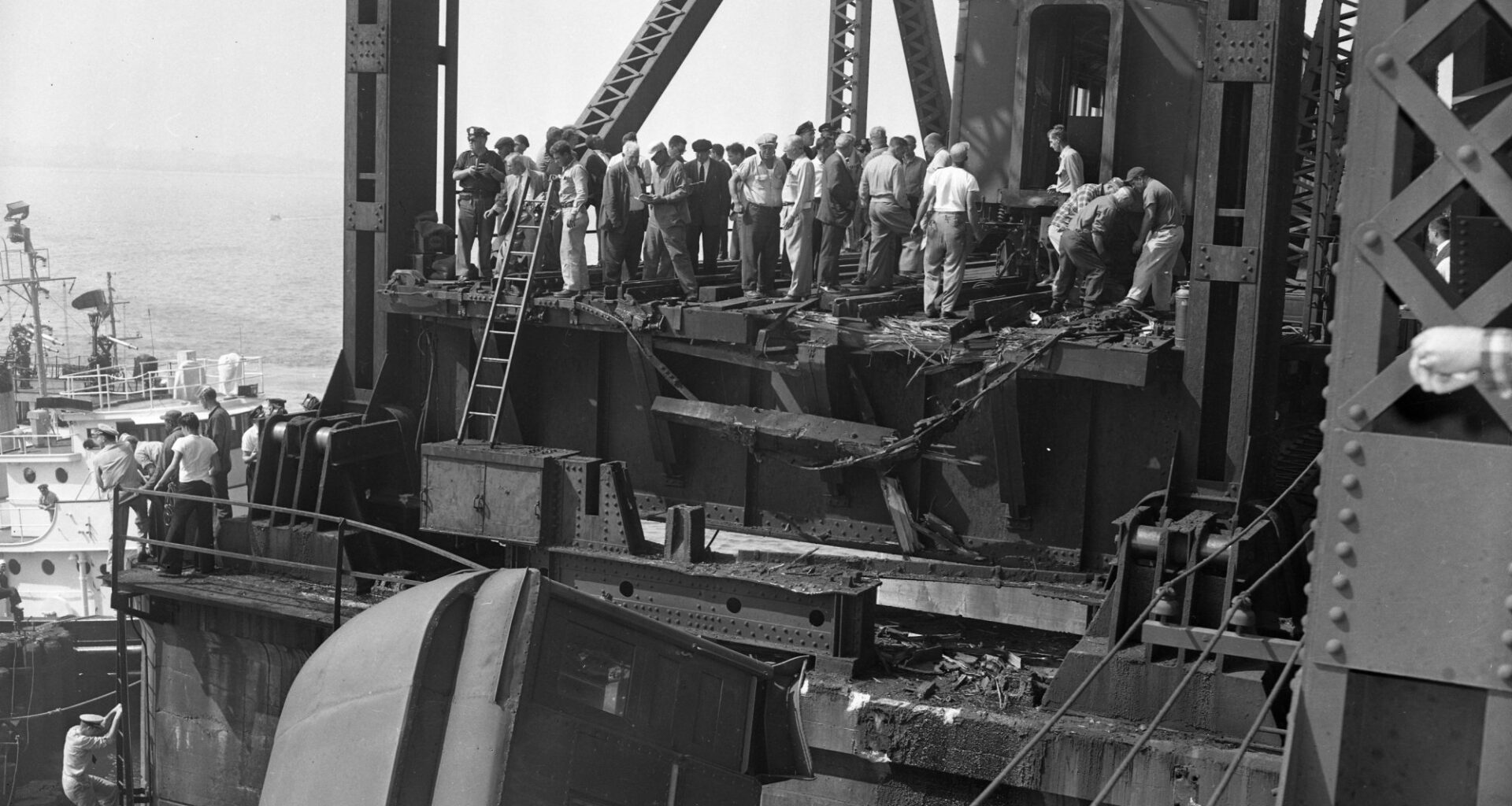 Today in History: September 15, commuter train plunges into Newark Bay, killing 48