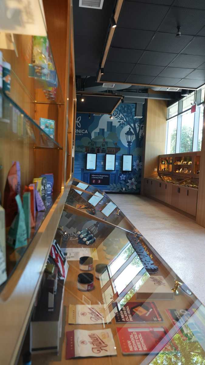 The interior of Hibernica's new store.
