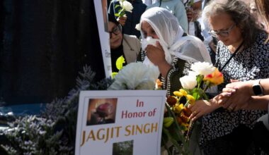 Family, friends of NYC taxi driver found dead last week mourn, and vow action, at West Village vigil