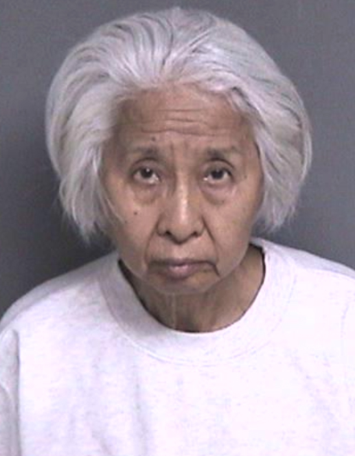 Shili Chen, 77, was arrested for the shooting death of Jonathan McKinsey, 40, of Dublin, in a parking lot of the Dublin Sports Grounds on Saturday afternoon. (Alameda County Sheriff's Office)